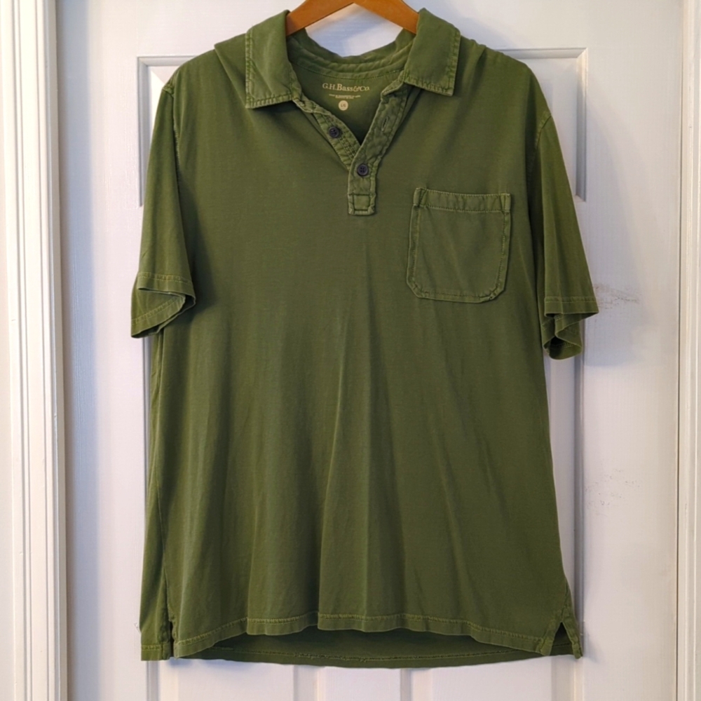 G.H. Bass and Co Green Polo